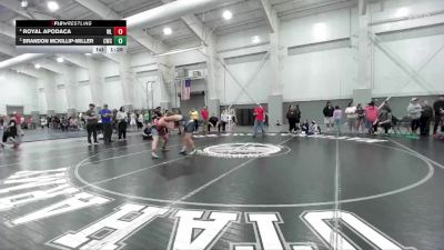 200 lbs 1st Place Match - Royal Apodaca, RWC - Roy Wrestling Club vs Brandon Mckillip-Miller, Charger Wrestling Club