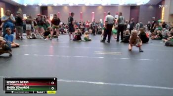 70 lbs Finals (8 Team) - Kennedy Grass, MO Outlaws Gold vs Emery Edwards, Untouchables