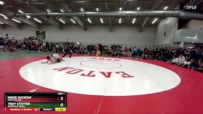 157 lbs Champ. Round 2 - Troy Statter, Riverdale Ridge vs Wade Suckow, Fort Collins