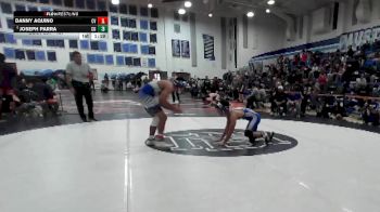157 lbs Champ. Round 3 - Danny Aquino, Chula Vista vs Joseph Parra, Central Union