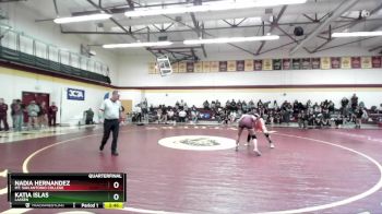 123 lbs Quarterfinal - Katia Islas, Lassen vs Nadia Hernandez, Mt. San Antonio College