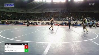 133 lbs Round Of 16 - Javier Ortiz, Poteau vs Woodley Johnson, Westmoore Wresting