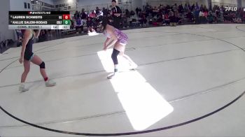129 lbs Cons. Round 1 - Kallie Salem-Rodas, Lincoln Southeast vs Lauren Schmeits, Kearney Girls