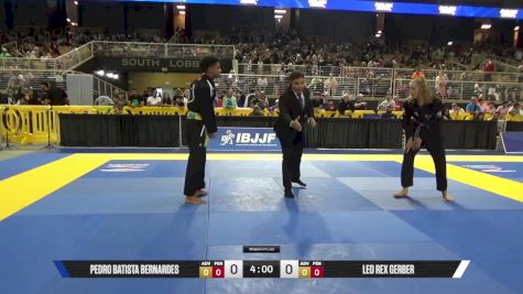Leo Rex Gerber vs Pedro Batista Bernardes 2025 Pan Kids Jiu-Jitsu IBJJF Championship