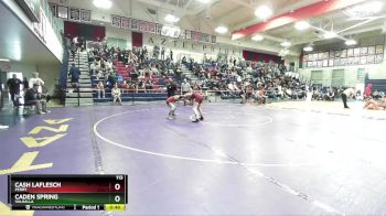 113 lbs Cons. Semi - Caden Spring, Valhalla vs Cash LaFlesch, Perry