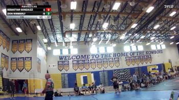 126 lbs Placement (16 Team) - Sebastian Gonzalez, Eagle Empire vs Zion Wimberly, Funky Monkey