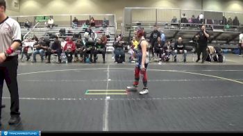 92 lbs Round 1 (4 Team) - Noah Vaughn, Contenders WA Blue vs Logan Raef, ARES Black