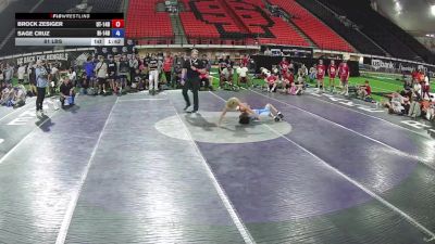 81 lbs Brock Zesiger, Utah 14U Boys vs Sage Cruz, Hawaii 14U Boys