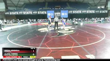 155 lbs Round 1 - Sirena Mendiola, Washington vs Liliana Torres, Braves Wrestling Club