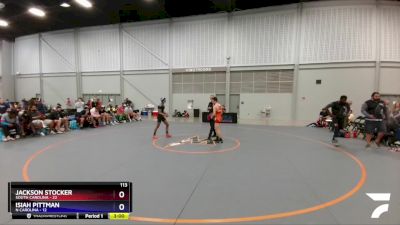 113 lbs Placement Matches (8 Team) - Jackson Stocker, South Carolina vs Isiah Pittman, N Carolina