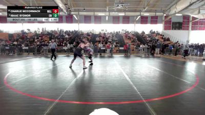 190 lbs Consi Of 8 #1 - Charlie McCormack, Wellesley vs Isaac Sydnor, Catholic Memorial