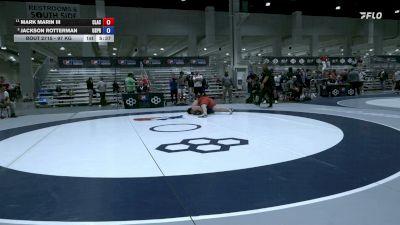 97 kg Cons. Rd Of 16 - Mark Marin III, Clackamas vs Jackson Rotterman, USAFA PREP