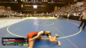 5A - 126 lbs Quarterfinal - Kaiden Hoffman, Great Bend vs Jett Schwartz, Valley Center