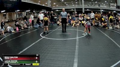 60 lbs Round 5 (8 Team) - Lucas Ducos, Florida Scorpions vs Beau Walton, Kraken