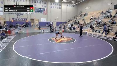 90 lbs Round 3 (8 Team) - NWC Marzullo, Nolensville Wrestling Club vs Joey S, AAWC