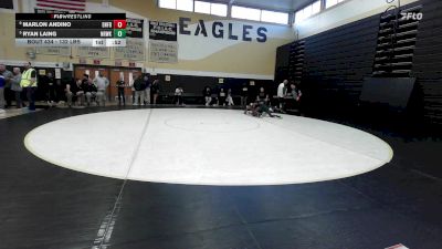 132 lbs 5th Place - Marlon Andino, Enfield vs Ryan Laing, Norwalk