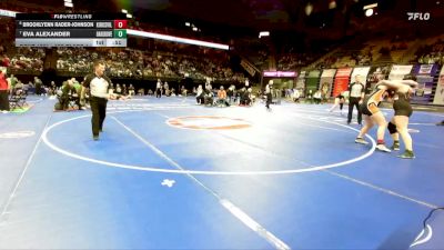 190 Class 1 lbs Cons. Semi - Brooklyenn Rader-johnson, Kirksville vs Eva Alexander, Oak Grove