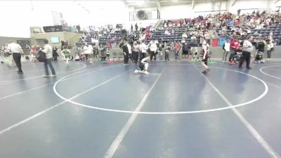 85 lbs Cons. Round 2 - Cooper Bagley, Westlake vs Caleb Thornock, Champions Wrestling Club