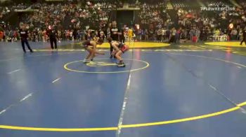 120 lbs Consolation - Aaron Duros, Nebraska Wrestling Academy vs Ty Kreis, Gothenburg