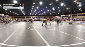 197 lbs C Of 8 #2 - Spencer Mooberry, Northern Illinois vs Joseph Walker, Michigan