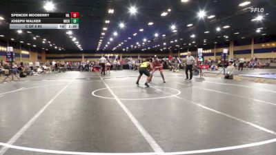 197 lbs C Of 8 #2 - Spencer Mooberry, Northern Illinois vs Joseph Walker, Michigan