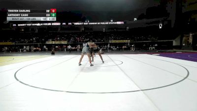 184 lbs Consi Of 32 #2 - Tristen Darling, North Florida vs Anthony Caso, Colorado State