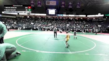 61 lbs Champ. Round 2 - Micah Duncan, WSW1 vs Miles Taylor, NDL1