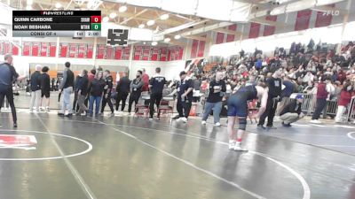 150 lbs Consi Of 4 - Quinn Carbone, Shawsheen vs Noah Beshara, Methuen