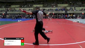 50 lbs Round 2 - Matias Pyykkonen, NOW Youth Wrestling vs Keaton Lanik, Summit Wrestling Academy