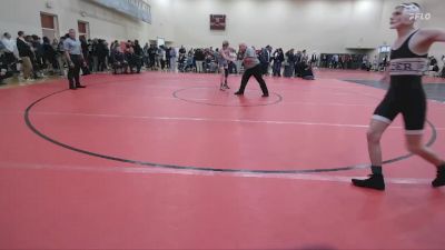 120 lbs Champ. Round 1 - Carter Patton, Revere vs Colin Broxterman, Elder