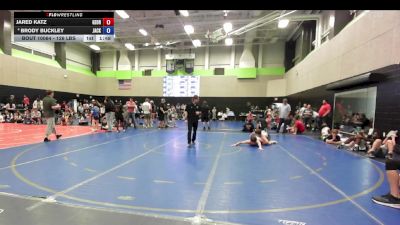 126 lbs Consi Of 8 #2 - Jared Katz, Georgia vs Brody Buckley, Jackson County Wrestling Club