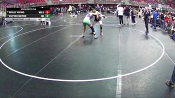 120 lbs 3rd Place Match - Molly Hying, Waverly Wrestling Club - Girls vs Payten Meyer, 308 Wrestling Academy