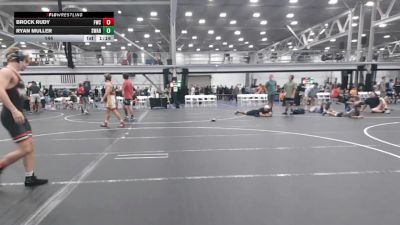 144 lbs Round 5 (6 Team) - Brock Rudy, Freakztyle Wrecking Crew vs Ryan Muller, Savage WA Boogiemen