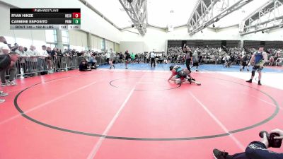 162-H lbs Round Of 64 - Ryan Hinze, Neshaminy vs Carmine Esposito, Prime Mat Club
