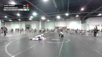 137 lbs Consolation - Alpha Warren, Unattached vs Andrii Bohomolov, Rancho Bernardo WC