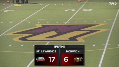 Replay: St. Lawrence vs Norwich | Sep 13 @ 7 PM