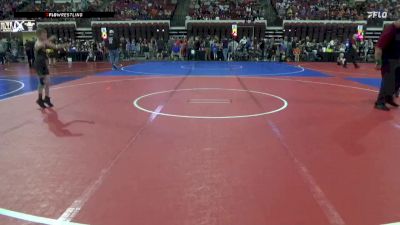 61 lbs Champ. Round 1 - Weston Wilson, Kalispell Wrestling Club vs Gavin Moser, Colstrip Wrestling Club