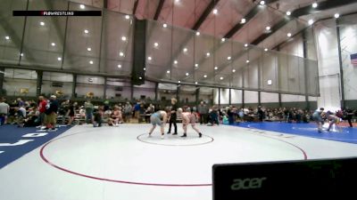 Junior Boys FS - 215 lbs Cons. Round 1 - Logan Downs, MT vs Mason Potter, WA