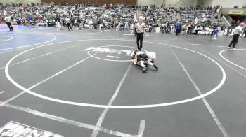 55 lbs Semifinal - Tilly Kunze, Salem Elite Mat Club vs Jett Finn, USA Gold