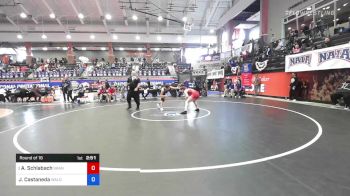 130 lbs Round Of 16 - Andrea Schlabach, Grand View University vs Jennifer Castaneda, Waldorf