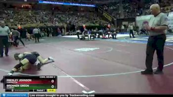 120 Class 3 Cons. Round 2 - Presley Johnson, Farmington vs Brennen Green, Kearney