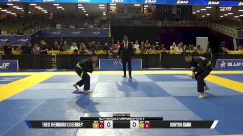 Theo Theodoro Cosendey vs Dohyun Kang 2026 Pan Kids Jiu-Jitsu IBJJF Championship