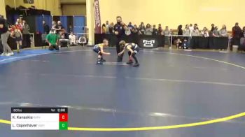 60 lbs Prelims - Kellon Kanaskie, Danville vs Luke Copenhaver, Northern Lebanon