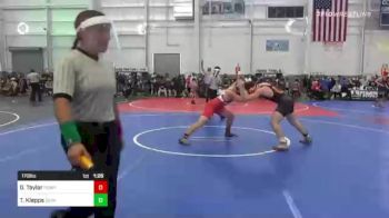 170 lbs Round Of 32 - Gabriel Taylor, Poway vs Thomas Klepps, Darkhorse WC