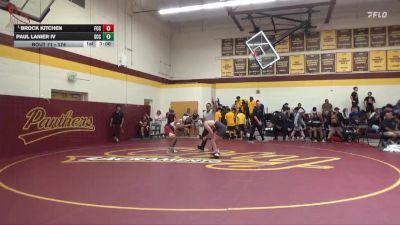 174 lbs Champ. Round 2 - Brock Kitchen, Fresno City College vs Paul Lanier Iv, Sacramento City College