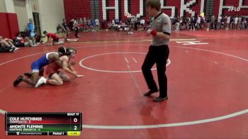 120 lbs Semis & Wb (16 Team) - Cole Hutchings, Thompson HS vs Amonte Fleming, Mortimer Jordan HS