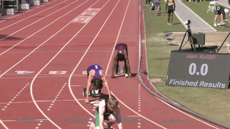 Men's 4x100m Relay, Finals 3