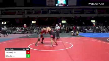 195 lbs Semifinal - Jose Flores Jr, Mat Demon WC vs Diego Costa, Yucaipa Thunder