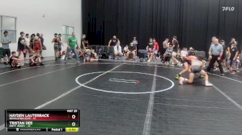 110 lbs Round 3 (8 Team) - Tristan Dee, Dirty Jersey vs Hayden Lauterback, Revolution Elite