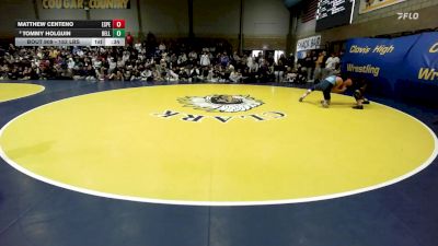 153 lbs 7th Place - Matthew Centeno, Esperanza vs Tommy Holguin, Bellarmine Prep